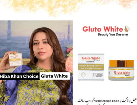 Gluta White Cream for Face Whitening & Brightening