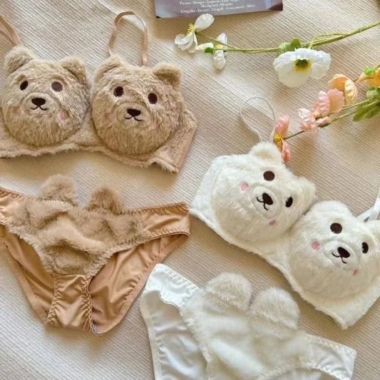 Premium Quality Cartoon Bra Set!