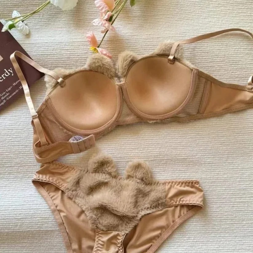 Premium Quality Cartoon Bra Set!